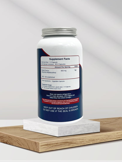 Herbal Pharm Dia-Med Nopal Cactus, 90 V-Capsules
