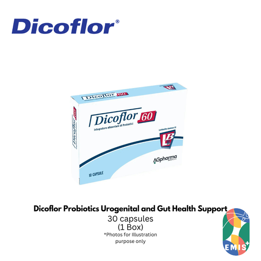 Dicoflor Probiotics Urogenital and Gut Health Support Dual Action Probiotic for Adults and Children EMIS Singapore