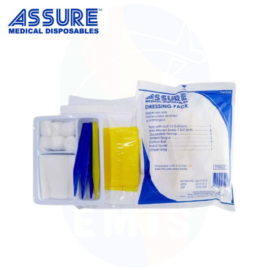 ASSURE Disposable Basic Dressing Pack