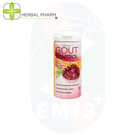 Herbal Pharm Gout Control: Natural Relief for Healthy Uric Acid & Joint Comfort