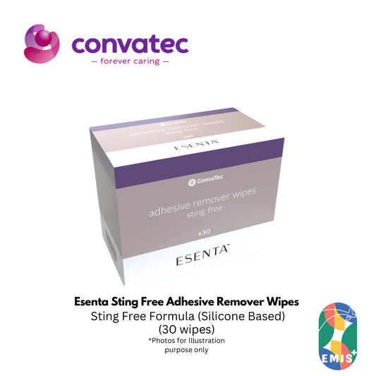 Esenta Sting Free Adhesive Remover Wipes 30 Sheets Gentle Skin Protection