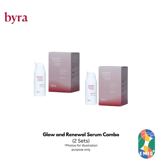 Glow and Renewal Serum Combo for Skin Firming Brightening and Renewal