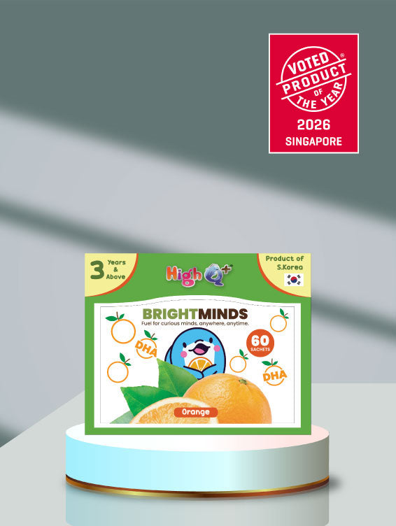 Herbal Pharm High Q+ BrightMinds Orange 30's - Herbal Pharm Singapore