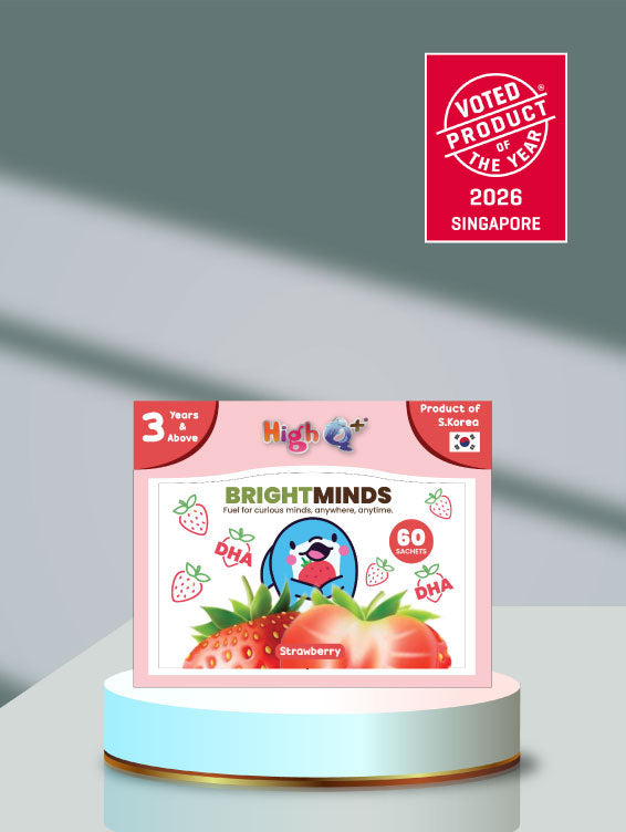 Herbal Pharm High Q+ BrightMinds Strawberry 60's - Herbal Pharm Singapore