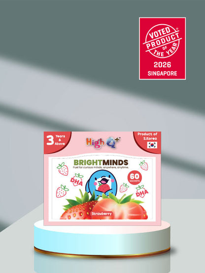 Herbal Pharm High Q+ BrightMinds Strawberry 60's - Herbal Pharm Singapore