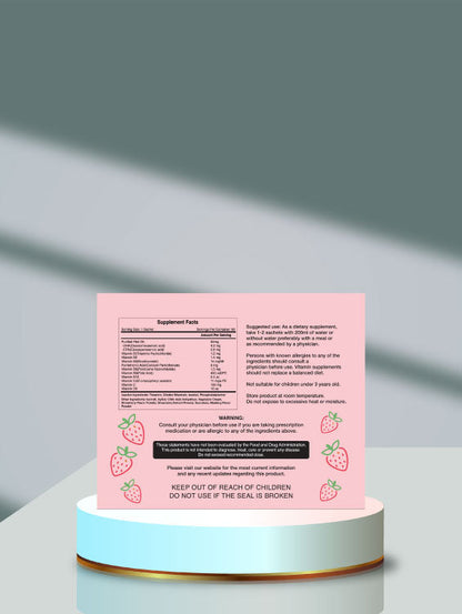 Herbal Pharm High Q+ BrightMinds Strawberry 60's - Herbal Pharm Singapore