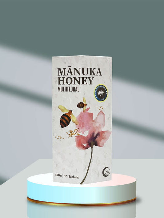 Herbal Pharm Manuka Honey Sachet 100+ 10g x 15 Sachets - Herbal Pharm Singapore