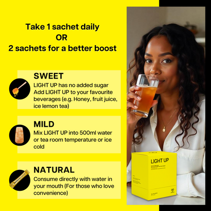 Ventamin Light Up Daily Glow Supplement for Brighter Skin Tone