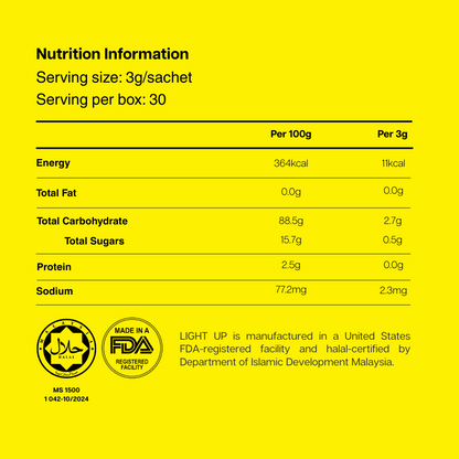 Ventamin Light Up Daily Glow Supplement for Brighter Skin Tone