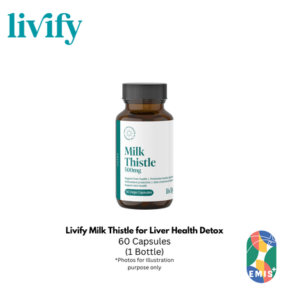 Livify Milk Thistle for Liver Health Detox