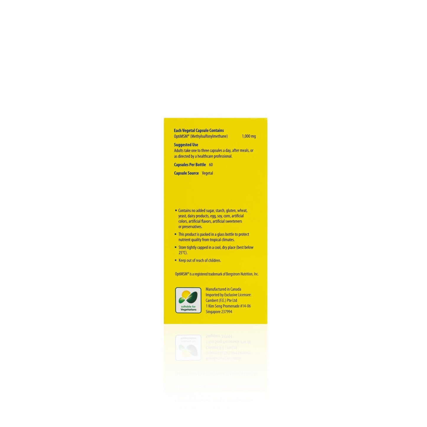 KORDEL’S OPTIMSM® 1000 mg