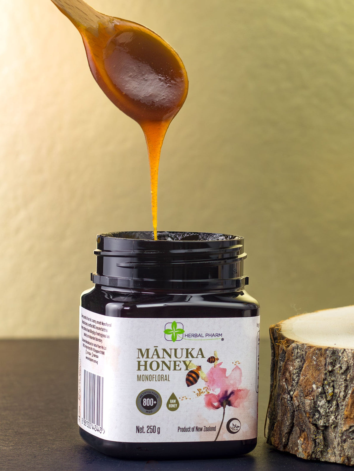 Herbal Pharm Manuka Honey MGO 800+ 250g - Herbal Pharm Singapore