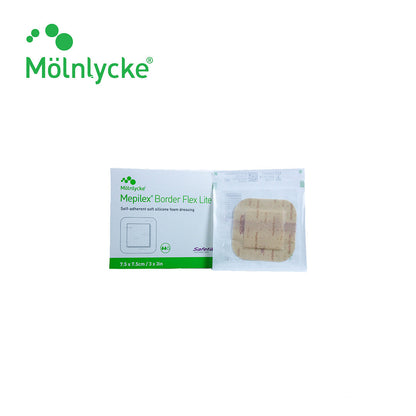 Mepilex Border Flex Lite Foam Dressing 7.5 x 7.5cm