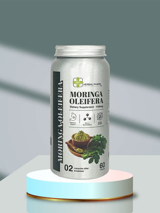 Herbal Pharm Moringa Oleifera 60 V-Capsules - Herbal Pharm Singapore