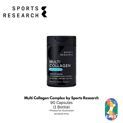 Multi Collagen Complex (90 capsules) by Sports Research