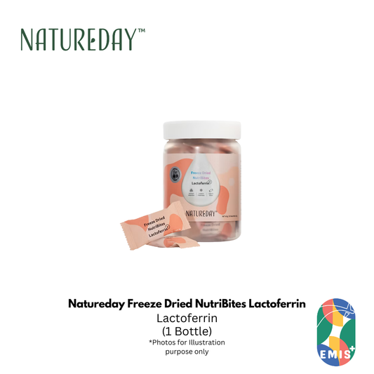 Natureday Freeze Dried NutriBites Lactoferrin Immune and Gut Health Support