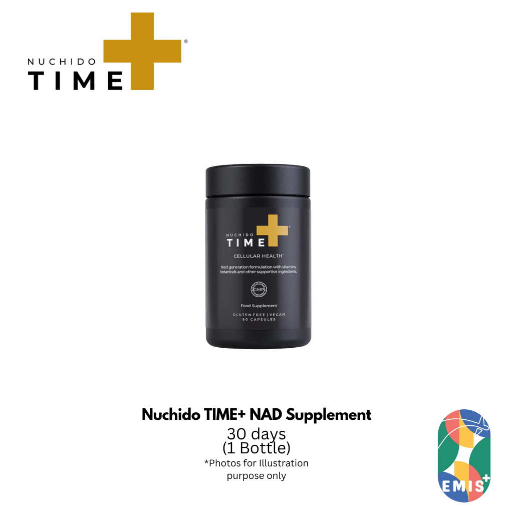 Nuchido TIME+ NAD Supplement (30-Day Supply) – EMIS