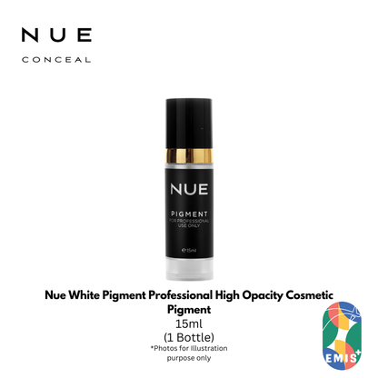 Nue White Pigment Professional High Opacity Cosmetic Pigment