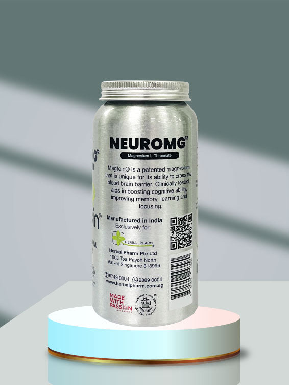 Herbal Pharm NeuroMg12 60 V-Capsules - Herbal Pharm Singapore