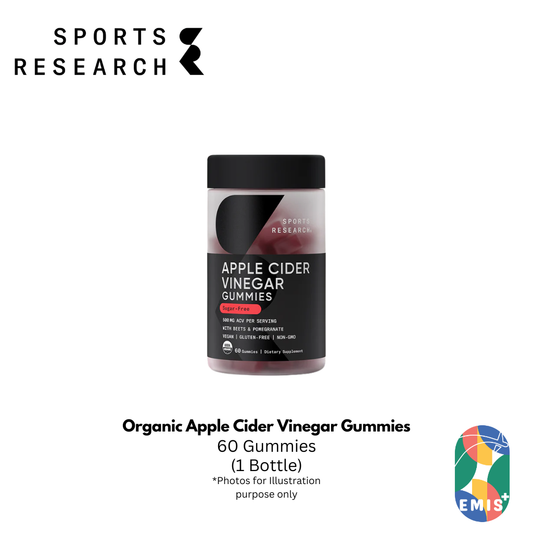 Organic Apple Cider Vinegar Gummies by Sports Research