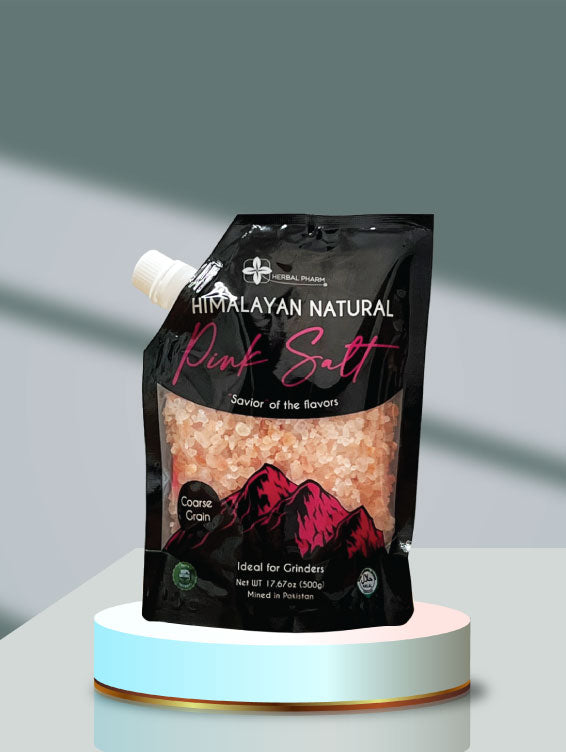 Herbal Pharm Himalayan Natural Pink Salt Coarse 500g - Herbal Pharm Singapore
