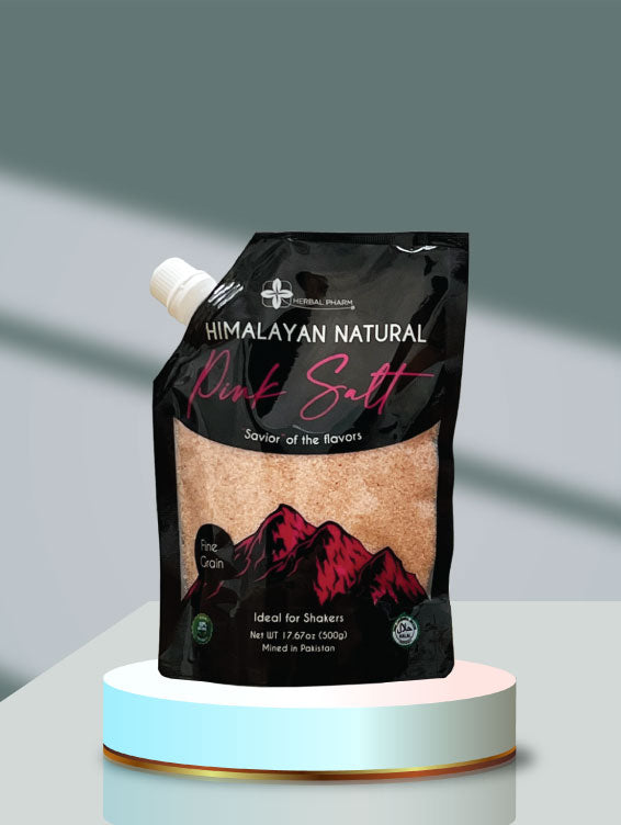 Herbal Pharm Himalayan Natural Pink Salt Fine 500g - Herbal Pharm Singapore