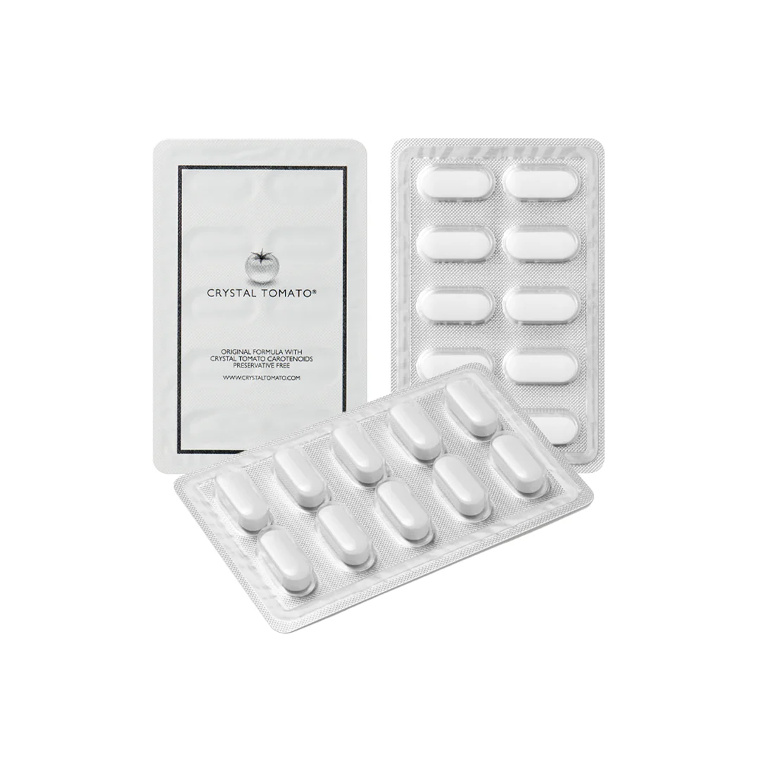 Crystal Tomato Whitening Supplements: Clinically Proven Skin Brightening for Radiant, Luminous Skin