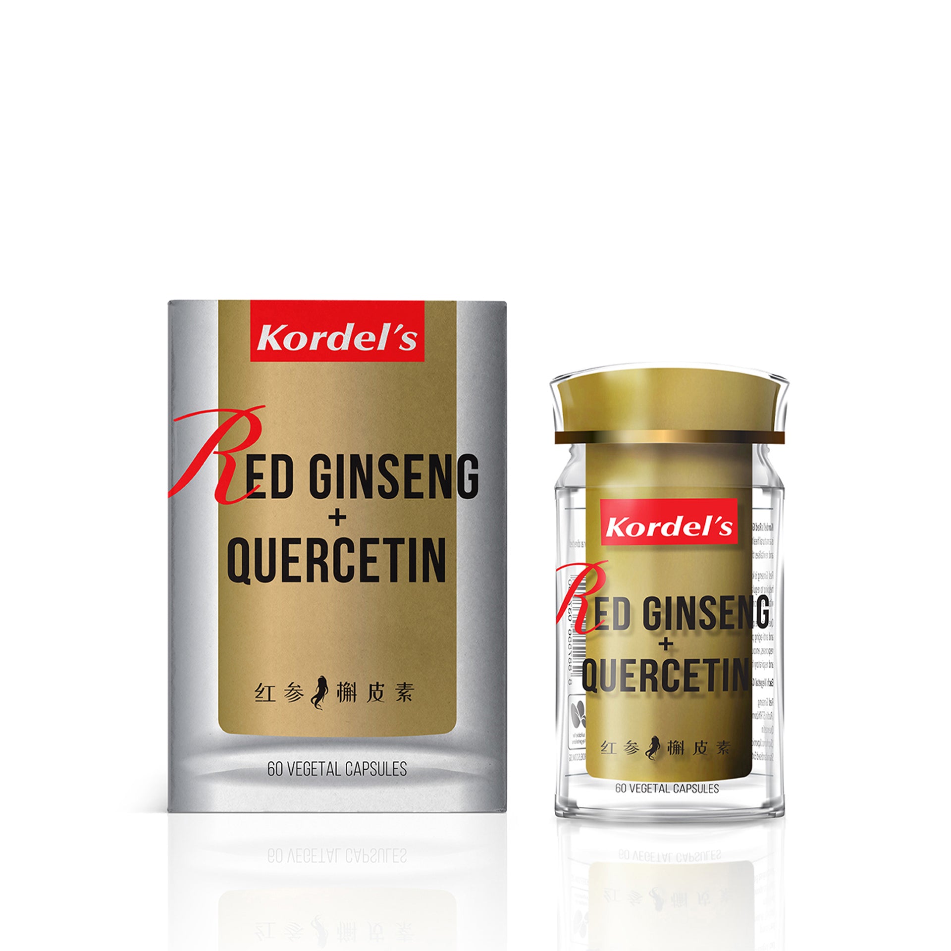 KORDEL’S RED GINSENG + QUERCETIN