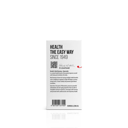 KORDEL’S RED GINSENG + QUERCETIN