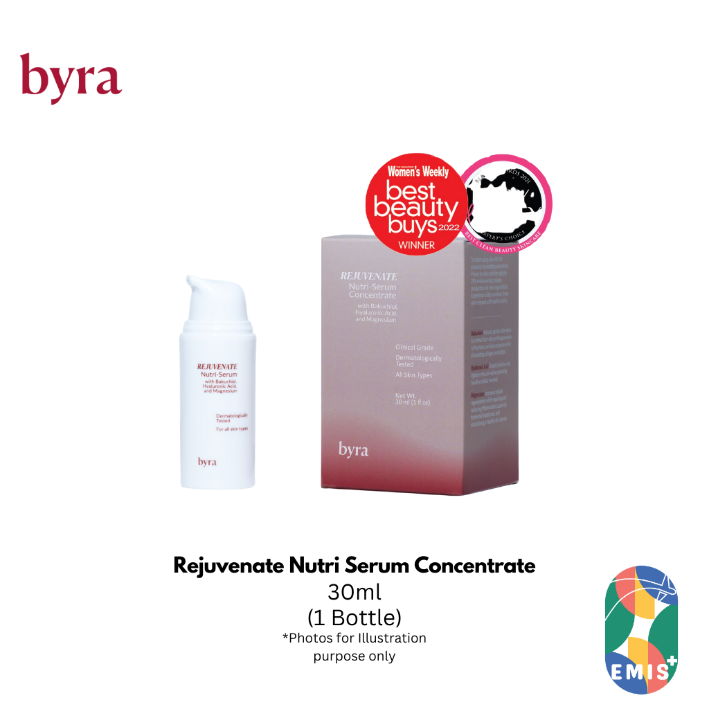 Rejuvenate Nutri Serum Concentrate for Skin Renewal Hydration and Firmness 30ml