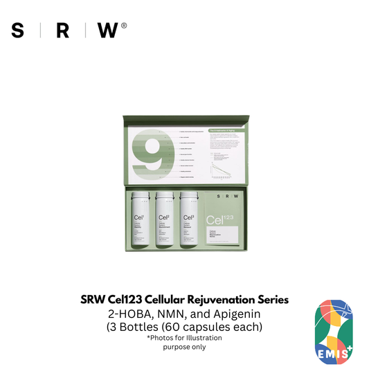 SRW Cel123 Cellular Rejuvenation Series Complete Anti Aging and Vitality System