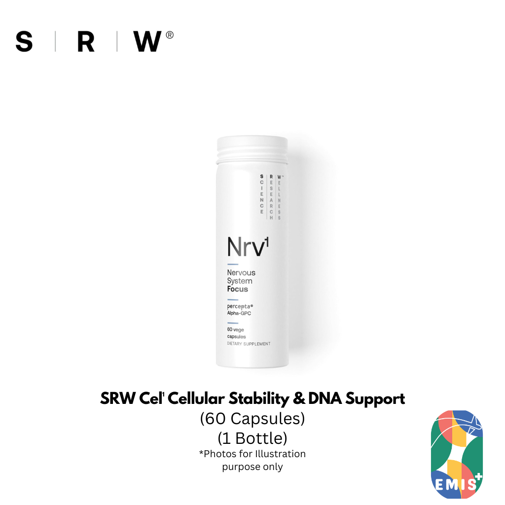 SRW Nrv1 Focus Brain Health Supplement for Focus Alertness and Cognitive Support