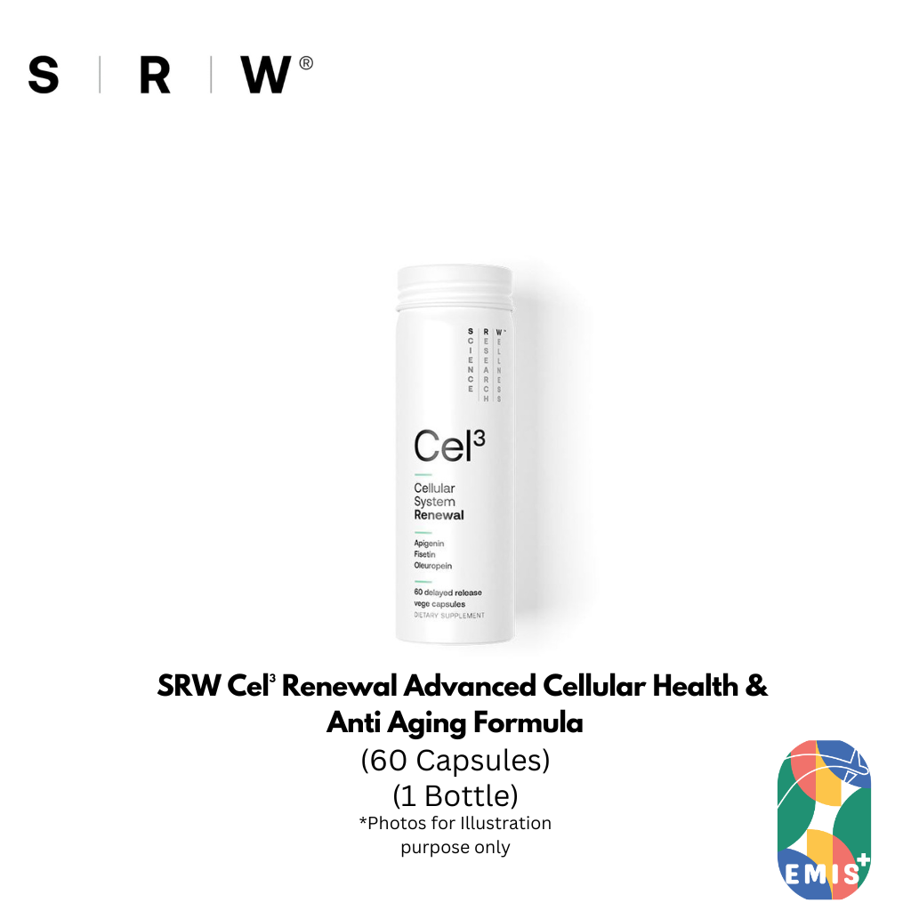 SRW Cel³ Renewal Advanced Cellular Health & Anti Aging Formula