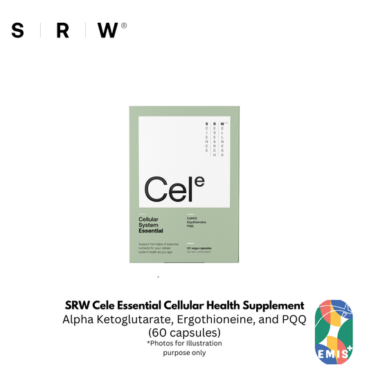 SRW Cele Essential Cellular Health Supplement for Energy Vitality and Healthy Aging