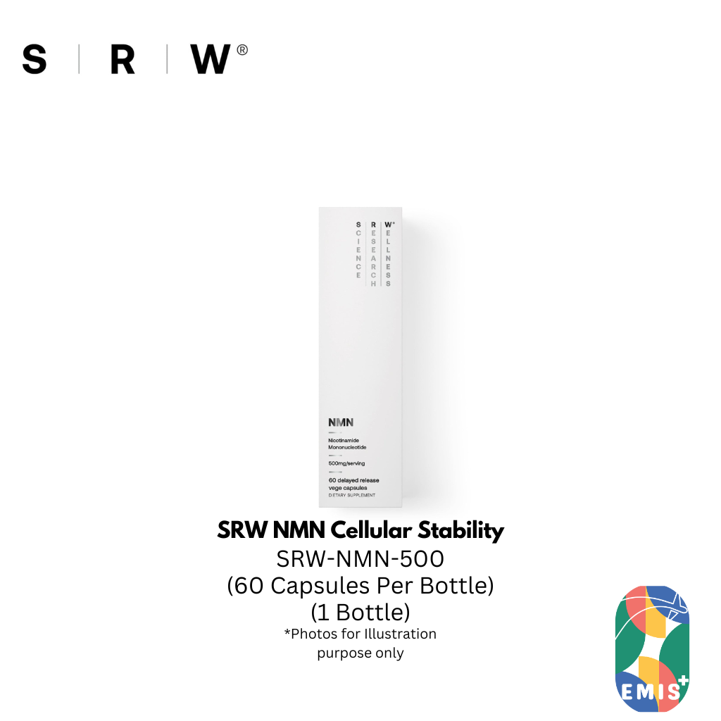SRW NMN Advanced NAD Plus Booster Supplement for Cellular Energy and Longevity