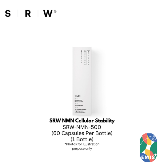 SRW NMN Advanced NAD Plus Booster Supplement for Cellular Energy and Longevity
