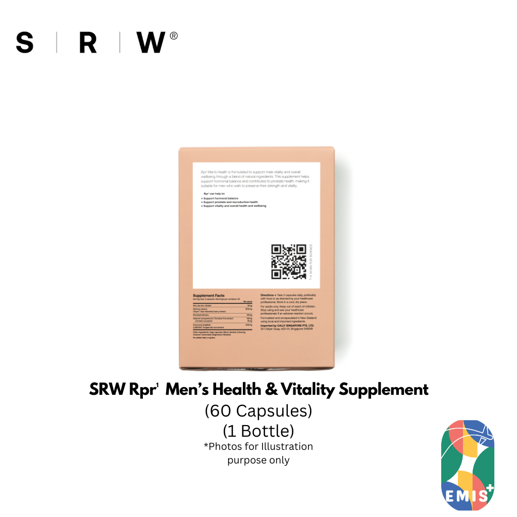 SRW Rpr¹  Men’s Health & Vitality Supplement