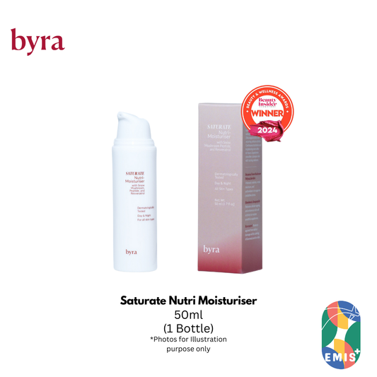 Saturate Nutri Moisturiser for Deep Hydration and Anti Ageing Skin Care 50ml