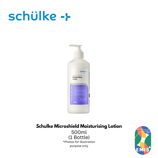 Schulke Microshield Moisturising Lotion 500ml Fast Absorbing Daily Skin Hydration