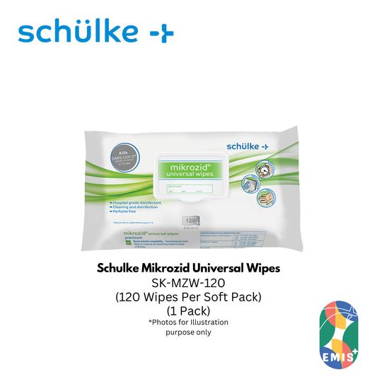 Schulke Mikrozid Universal Wipes 120 Sheets Alcohol Based Surface Disinfection