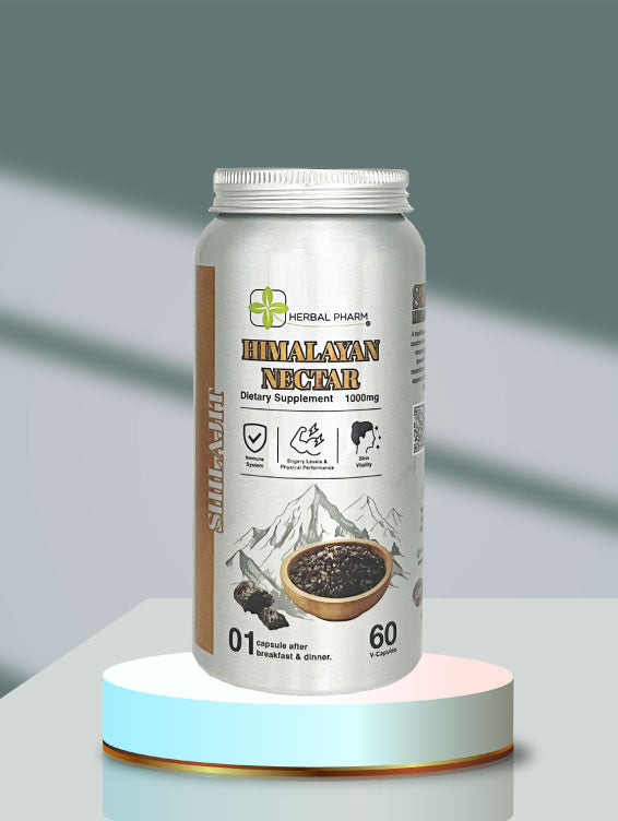 Herbal Pharm Shilajit Himalayan Nectar 60 V-Capsules - Herbal Pharm Singapore