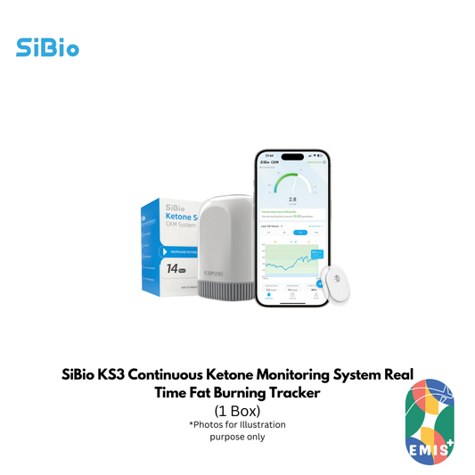 SiBio KS3 Continuous Ketone Monitoring System Real Time Fat Burning Tracker