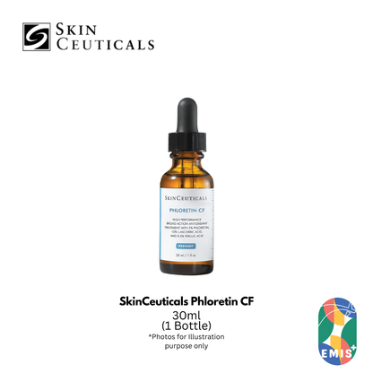 SkinCeuticals Phloretin CF 30ml — Advanced Vitamin C Antioxidant Serum for Bright, Even, Protected Skin