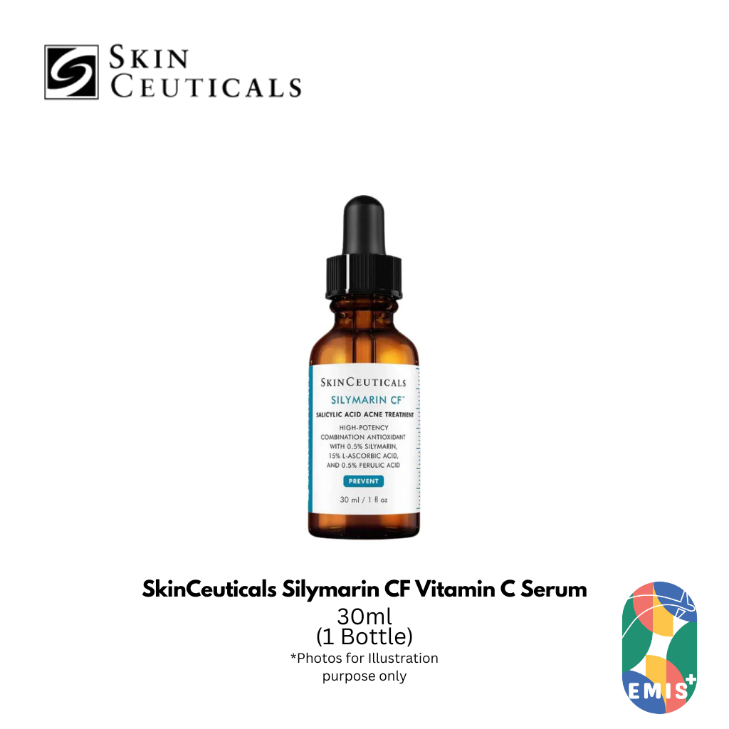 SkinCeuticals Silymarin CF Vitamin C Serum — Oil Free Antioxidant Protection for Clear, Radiant, Blemish Prone Skin