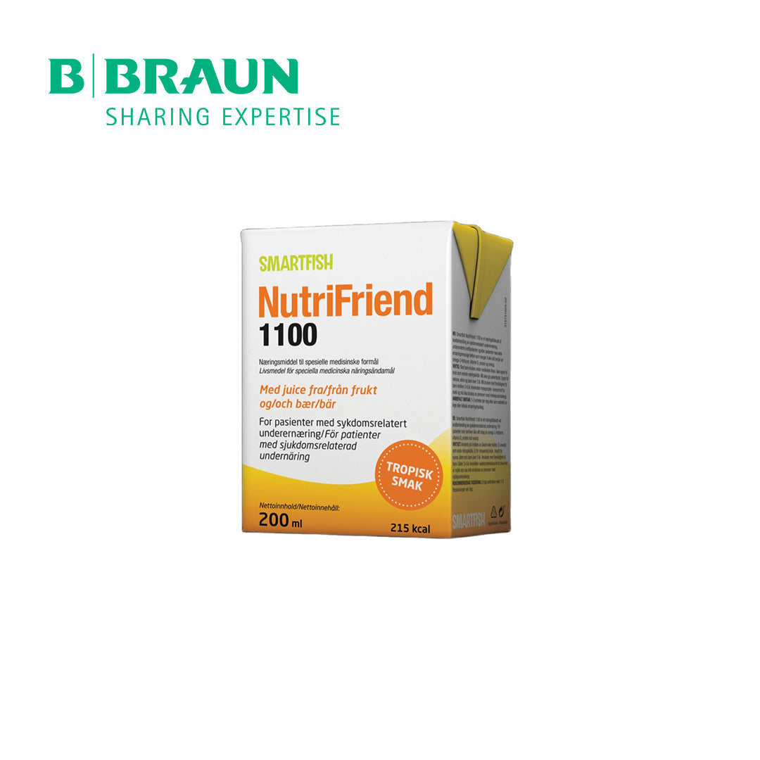 Bbraun Smartfish NutriFriend 1100: Delicious & Effective Nutritional Support (Carton)