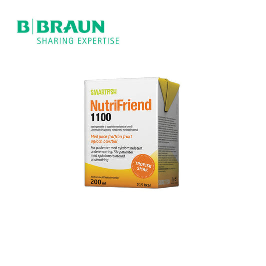 Bbraun Smartfish NutriFriend 1100: Delicious & Effective Nutritional Support (Carton)