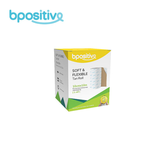 Bpositive Soft & Flexible Roll 10cm x 10m (Tan)