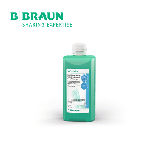 B. Braun Softa-Man Hand Disinfection Solution with Pump - 500ml