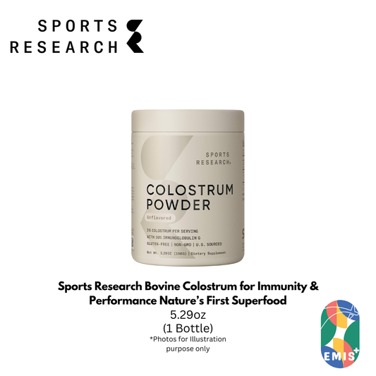 Sports Research Bovine Colostrum for Immunity & Performance Nature’s First Superfood — Elevated for Modern Athletes