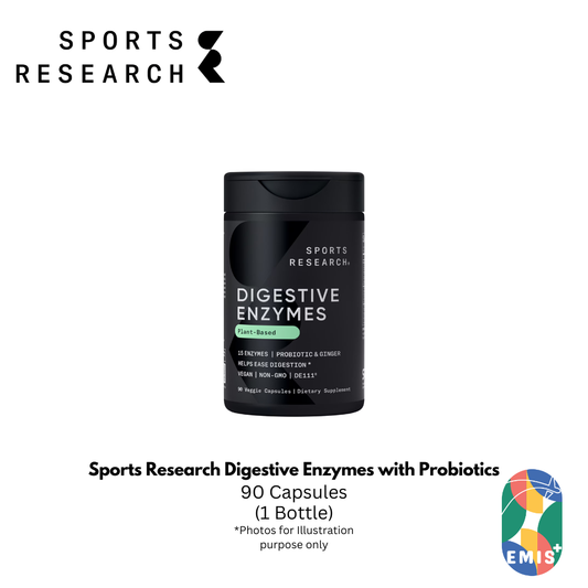 Sports Research Digestive Enzymes with Probiotics
